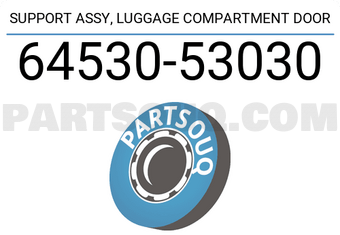 Toyota 6453053030 SUPPORT ASSY, LUGGAGE COMPARTMENT DOOR