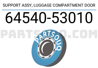 Toyota 6454053010 SUPPORT ASSY, LUGGAGE COMPARTMENT DOOR