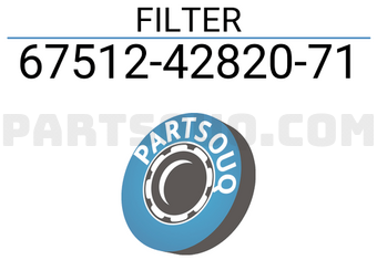 Toyota 675124282071 FILTER
