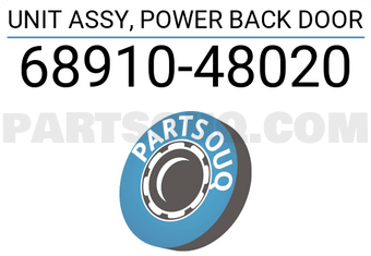 Toyota 6891048020 UNIT ASSY, POWER BACK DOOR
