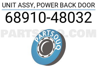 Toyota 6891048032 UNIT ASSY, POWER BACK DOOR