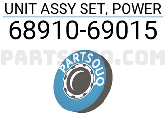 Toyota 6891069015 UNIT ASSY SET, POWER
