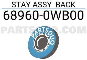 Toyota 689600WB00 STAY ASSY BACK