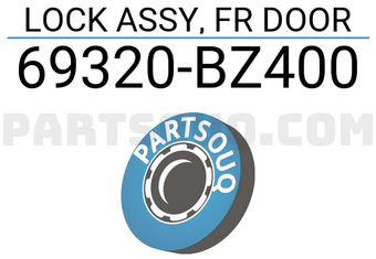 Toyota 69320BZ400 LOCK ASSY, FR DOOR