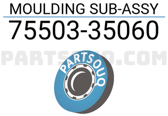 Toyota 7550335060 MOULDING SUB-ASSY