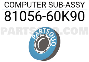 Toyota 8105660K90 COMPUTER SUB-ASSY