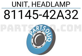 Toyota 8114542A32 UNIT, HEADLAMP