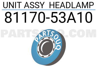 Toyota 8117053A10 UNIT ASSY HEADLAMP