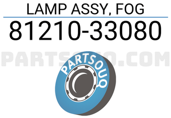 Toyota 8121033080 LAMP ASSY, FOG