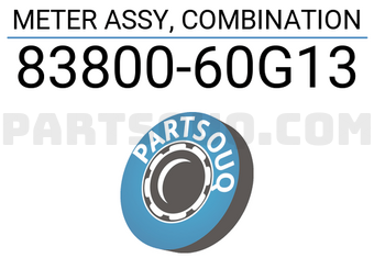 Toyota 8380060G13 METER ASSY, COMBINATION
