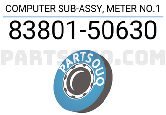 Toyota 8380150630 COMPUTER SUB-ASSY, METER NO.1