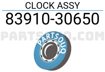 Toyota 8391030650 CLOCK ASSY