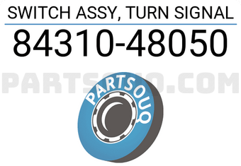 Toyota 8431048050 SWITCH ASSY, TURN SIGNAL