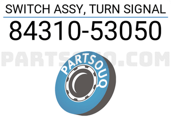 Toyota 8431053050 SWITCH ASSY, TURN SIGNAL