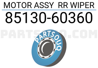 Toyota 8513060360 MOTOR ASSY RR WIPER