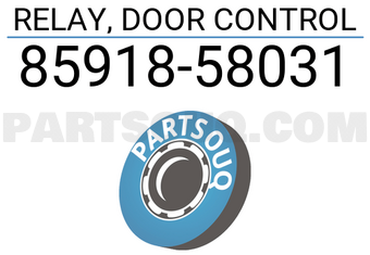 Toyota 8591858031 RELAY, DOOR CONTROL