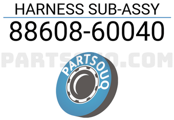 Toyota 8860860040 HARNESS SUB-ASSY
