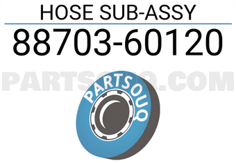 Toyota 8870360120 HOSE SUB-ASSY