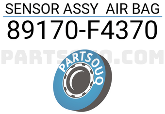Toyota 89170F4370 SENSOR ASSY AIR BAG