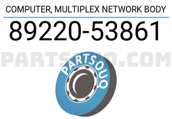 Toyota 8922053861 COMPUTER, MULTIPLEX NETWORK BODY