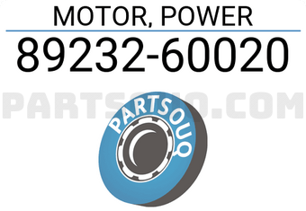 Toyota 8923260020 MOTOR, POWER