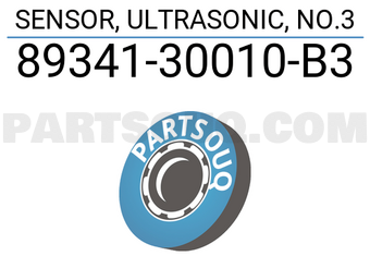 Toyota 8934130010B3 SENSOR, ULTRASONIC, NO.3