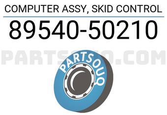 Toyota 8954050210 COMPUTER ASSY, SKID CONTROL