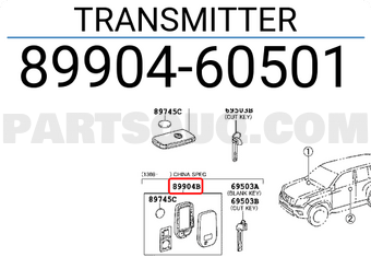 Toyota 8990460501 TRANSMITTER