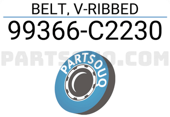 Toyota 99366C2230 BELT, V-RIBBED