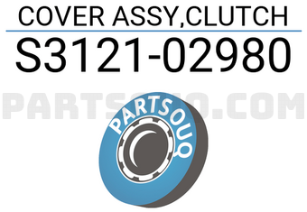 Toyota S312102980 COVER ASSY,CLUTCH