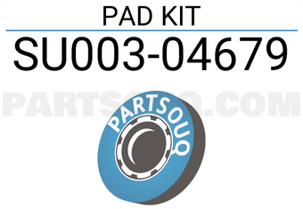Toyota SU00304679 PAD KIT