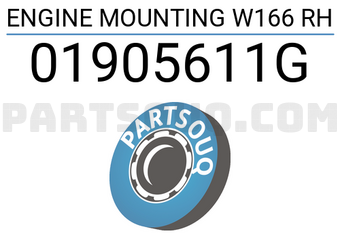 TruckTec 01905611G ENGINE MOUNTING W166 RH