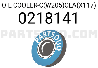 TruckTec 0218141 OIL COOLER-C(W205)CLA(X117)