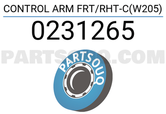 TruckTec 0231265 CONTROL ARM FRT/RHT-C(W205)