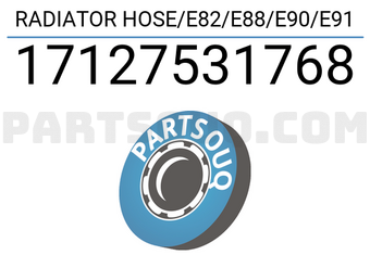 TruckTec 17127531768 RADIATOR HOSE/E82/E88/E90/E91