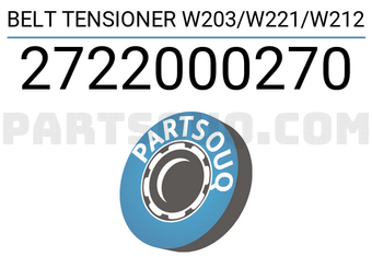 TruckTec 2722000270 BELT TENSIONER W203/W221/W212