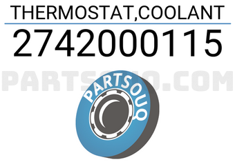 TruckTec 2742000115 THERMOSTAT,COOLANT