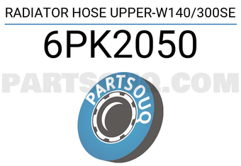 TruckTec 6PK2050 RADIATOR HOSE UPPER-W140/300SE