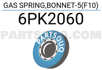 TruckTec 6PK2060 GAS SPRING,BONNET-5(F10)