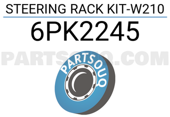 TruckTec 6PK2245 STEERING RACK KIT-W210