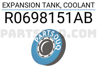 TruckTec R0698151AB EXPANSION TANK, COOLANT