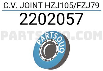URW 2202057 C.V. JOINT HZJ105/FZJ79