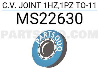 URW MS22630 C.V. JOINT 1HZ,1PZ TO-11