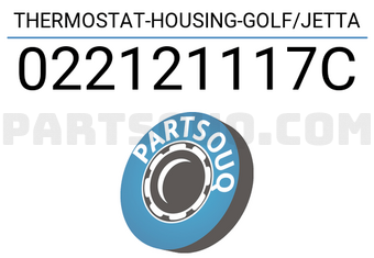 VAG 022121117C THERMOSTAT-HOUSING-GOLF/JETTA