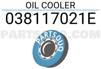 VAG 038117021E OIL COOLER