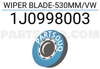 VAG 1J0998003 WIPER BLADE-530MM/VW