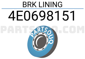 VAG 4E0698151 BRK LINING