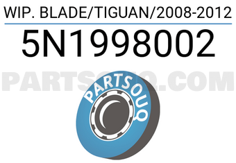 VAG 5N1998002 WIP. BLADE/TIGUAN/2008-2012