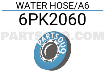 VAG 6PK2060 WATER HOSE/A6