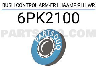 VAG 6PK2100 BUSH CONTROL ARM-FR LH&RH LWR